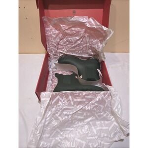 HUNTER WOMENS CHELSEA BOOT, HUNTER GREEN WOMEN. Size US 9 GREEN